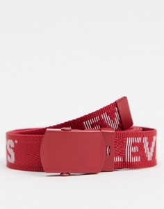 Красный ремень с логотипом Levis Levis®