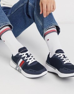 Темно-синие легкие кроссовки с логотипом Tommy Hilfiger-Темно-синий