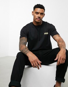 Черная футболка с логотипом HUGO Durned202-Черный