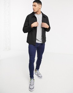 Черная легкая куртка на молнии PS Paul Smith-Черный