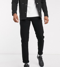 Суженные книзу черные джинсы ASOS DESIGN Tall-Черный