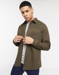 Рубашка цвета хаки с карманом PS Paul Smith-Зеленый