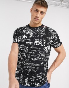 Футболка Alpha Industries-Черный