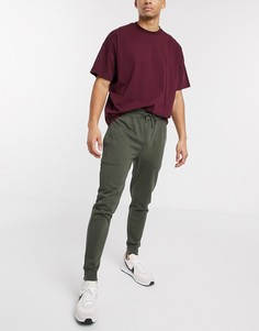 Джоггеры цвета хаки Topman-Зеленый