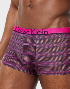 Красные боксеры-брифы с заниженной талией и принтом Calvin Klein-Красный