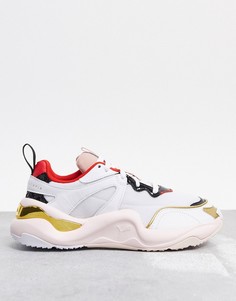 Белые кроссовки Puma x Charlotte Olympia-Черный