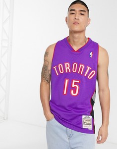 Фиолетовая футболка Mitchell & Ness NBA Toronto Raptors Vince Carter 99-00 Swingman-Фиолетовый
