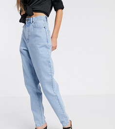 Ярко-голубые свободные джинсы бойфренда ASOS DESIGN Tall-Синий
