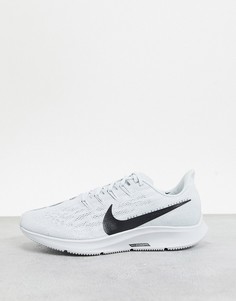 Белые кроссовки Nike Running Air Zoom Pegasus 36-Белый