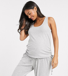 Комбинируемая майка для дома ASOS DESIGN Maternity-Серый