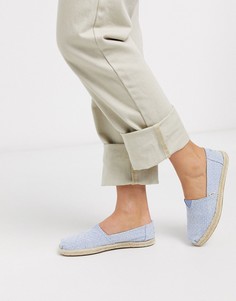Синие эспадрильи в горошек Toms-Синий