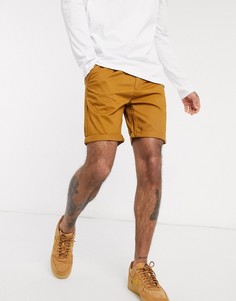 Светло-коричневые шорты чиносы Bellfield-Светло-коричневый