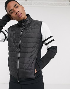 Черный дутый жилет Calvin Klein Golf