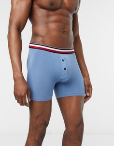 Боксеры с ширинкой на пуговицах Tommy Hilfiger-Синий