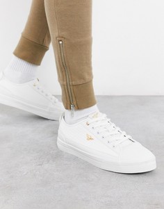 Белые кроссовки из фактурной кожи Creative Recreation-Белый
