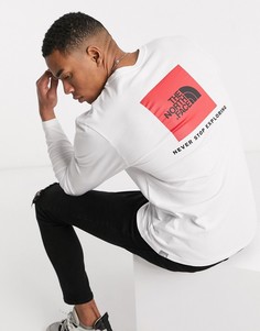 Белый лонгслив The North Face