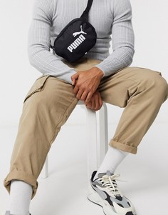 Черная сумка-кошелек на пояс Puma-Черный