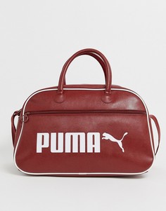 Коричневая сумка в стиле ретро Puma Campus-Коричневый