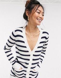 Длинный кардиган Brave Soul-Темно-синий