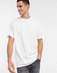 Белая oversized-футболка из органического хлопка Threadbare-Белый