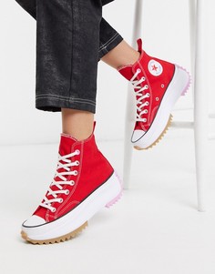 Красные походные кеды Converse Run Star-Красный