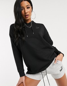 Черное платье-свитшот Puma TFS-Черный