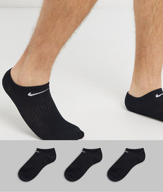 3 пары черных спортивных носков Nike Training-Черный