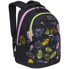 Рюкзак Grizzly RD-951-2 №1 "Черные жуки"