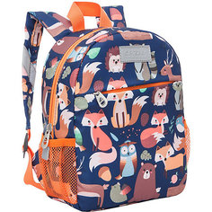 Рюкзак детский Grizzly RK-077-7 №1 "Лесные животные"