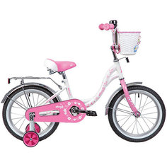 Двухколёсный велосипед Novatrack Butterfly, 16 дюймов
