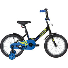 Двухколёсный велосипед Novatrack Twist, 16 дюймов