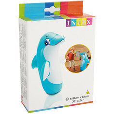 Неваляшка Intex 3D Дельфин