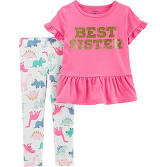 Комплект Carters: футболка и леггинсы