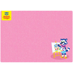 Клеенка для уроков труда Мульти-Пульти "Для девочек", однотонная с рисунком, 50*70см, ПВХ