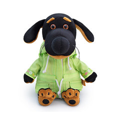 Мягкая игрушка Budi Basa Собака Ваксон Baby в курточке с капюшоном, 19 см
