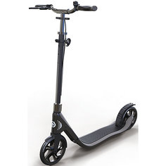 Двухколесный самокат Globber One NL 205 Deluxe, черно-серый