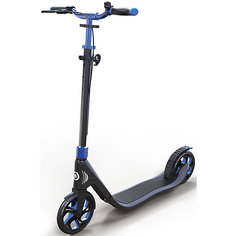 Двухколесный самокат Globber One NL 205 Deluxe, черно-синий