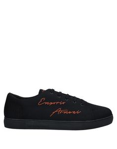 Низкие кеды и кроссовки Emporio Armani