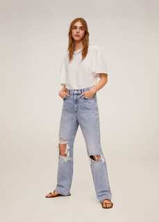 Футболка с плиссировкой - Canilla Mango