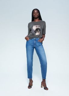 Футболка с принтованным изображением - Coleta Mango