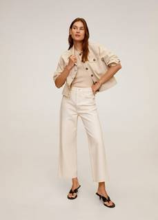 Джинсы Straight с завышенной талией - Gabriela Mango