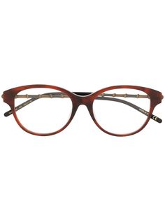 Gucci Eyewear солнцезащитные очки в круглой оправе