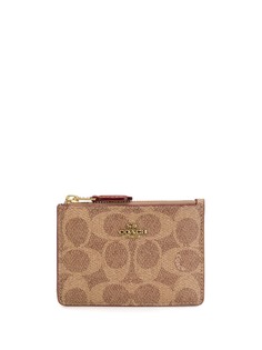Coach мини-кошелек на молнии с окошком для ID-карты