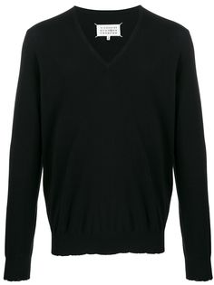 Maison Margiela джемпер с V-образным вырезом