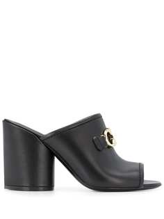 Salvatore Ferragamo мюли с декором Double Gancio