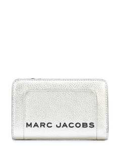 Marc Jacobs каркасный фактурный кошелек с эффектом металлик