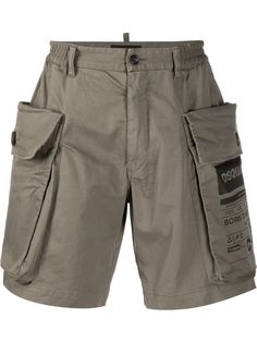 Dsquared2 шорты карго прямого кроя