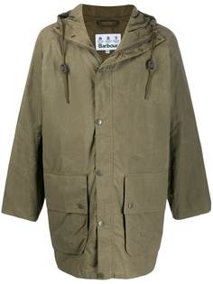 Barbour куртка оверсайз с капюшоном