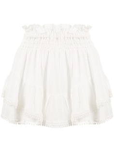 Isabel Marant Étoile ярусные короткие шорты