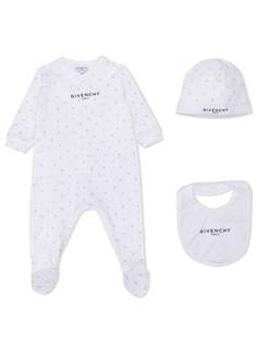 Givenchy Kids комплект для новорожденного с логотипом